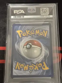 Pokemon TCG Gimmighoul Paradox Rift 198/182 Holo Illustration Rare Card PSA 10 - Image 2