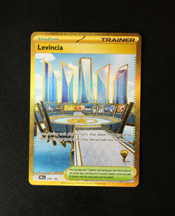 Pokemon Card TCG - Levincia 244/182 - Destined Rivals - Hyper Rare - NM ⭐ - Image 1
