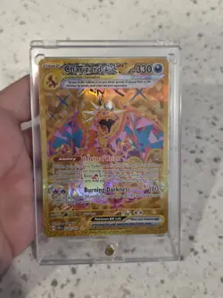 Pokemon TCG Charizard EX Full Art Secret Rare Card Sir Obsidian Flames 228/197 - Image 1