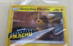 Detective Pikachu Stamped SM190 Black Star Promo Card - Sealed - New - Image 4