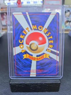 Gengar No.094 Fossil Japanese Pokemon Card 1997 Nice SWIRL Orbs Holo - Image 2
