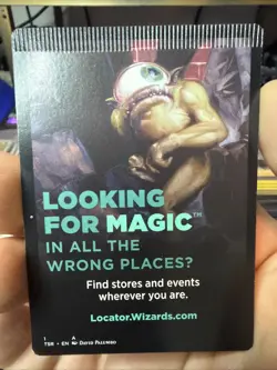 Spider Token Misprint Crimp Mtg - Image 2