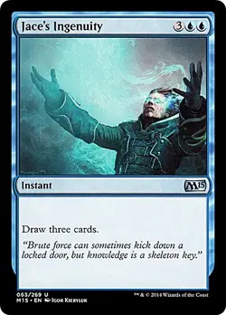 4 JACE'S INGENUITY ~mtg NM-M M15 Magic 2015 Unc x4 - Image 1