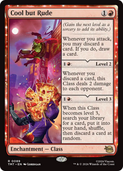 Cool but Rude (FOIL) x1 - MTG Teenage Mutant Ninja Turtles TMT #89 - Image 1