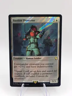 Bastion Protector (Surge Foil) Commander: Final Fantasy Foil - Image 1
