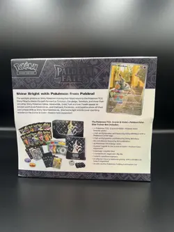 Pokemon Paldean Fates Pokemon Center Elite Trainer Box ETB *Factory Sealed* - Image 2