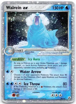 Walrein ex 89/92 Holo Legend Maker *DMG - Image 1