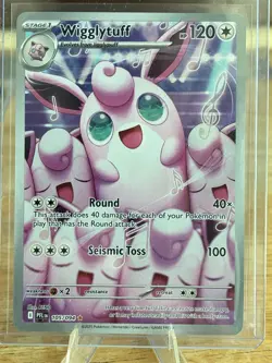 Pokemon Wigglytuff Illustration Rare IR Phantasmal Flames 105/094 EN NM #2 - Image 1