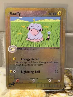 Pokemon TCG Flaffy EX DRAGON #27/97 Reverse Holo Vintage 2003 WOTC - Image 1