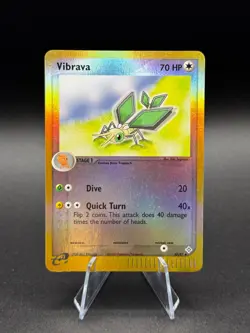 Vibrava 47/97 UC Dragon Pokemon Reverse Holo LP - Image 1