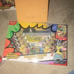 2! Pokemon Ascended Heroes Premium Poster Collection Box Mega Lucario English - Image 2