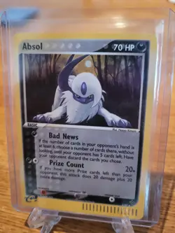 2003 Pokemon TCG Absol EX Dragon 1/97 Holo Holo Rare - Image 1