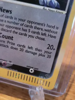 2003 Pokemon TCG Absol EX Dragon 1/97 Holo Holo Rare - Image 5