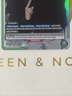 Union Arena CCG One Punch Man Silverfang UE06BT/OPM-1-049 Super Rare - Image 2