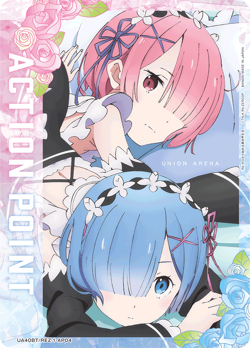 UNION ARENA UA40BT/REZ-1-AP04 Action Point Card AP Re:Zero - Image 1
