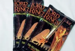 Decipher - 3 x The Fellowship of the Rings LOTR TCG Booster Card Packs (SEALED) - Image 1