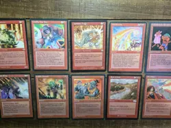 10 -Rare - Red- Ice Age - From Card collection - Magic the Gathering - Image 2