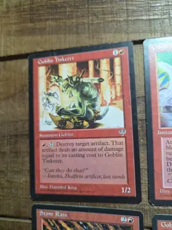 10 -Rare - Red- Ice Age - From Card collection - Magic the Gathering - Image 3