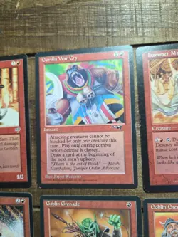 10 -Rare - Red- Ice Age - From Card collection - Magic the Gathering - Image 4