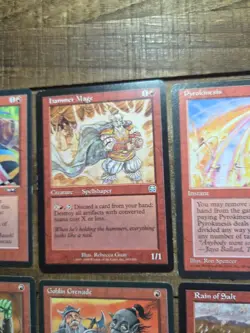 10 -Rare - Red- Ice Age - From Card collection - Magic the Gathering - Image 5