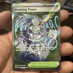 Pokemon TCG Jamming Tower 261/217 Me: Ascended Heroes Holo Card Ultra Rare NM - Image 1