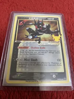 Pokemon Greninja Promo Card SWSH144 Near Mint Condition - Image 1