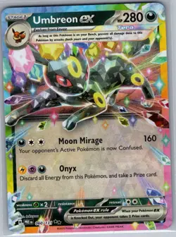 Umbreon ex 060/131 SV: Prismatic Evolutions - Pokemon Card - NM - Image 1