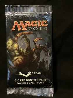 Magic The Gathering 2014 Steam Promo 6-Card Booster Pack - Image 1