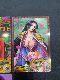 Boa Hancock One Piece AR Carddass Bandai Set UC C Holographic Rare Cards Japan - Image 1