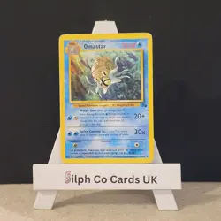 Omaster 40/62 Fossil Set Pokemon Card WOTC - Image 1