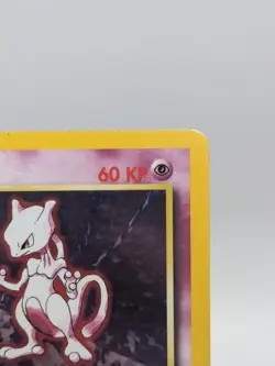 Pokemon TCG Mewtwo German Mewtu Base Set #10/102 Holo Foil Card - LP Condition - Image 3