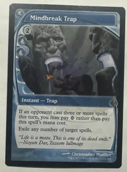 MTG Mindbreak Trap Future Sight Mystery Booster 2 MB2 Mythic #168 NM Regular - Image 2