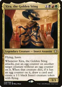 2x Xira, the Golden Sting - Foil DMC NM MTG - Image 1