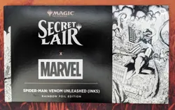 Venom Unleashed Inks x Sealed Secret Lair Spider-Man Marvel FOIL MTG Magic - Image 1