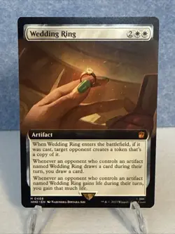 Wedding Ring Extended Art MTG Magic the Gathering Doctor Who (NM / Not Played) - Image 1