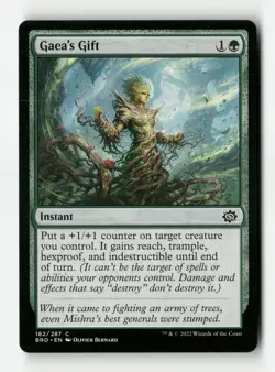 Gaea's Gift The Brothers' War Regular - Image 1