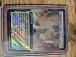 SURGE FOIL EXT Dawn of a New Age - Lord of the Rings NM Magic: The Gathering MTG - Image 1