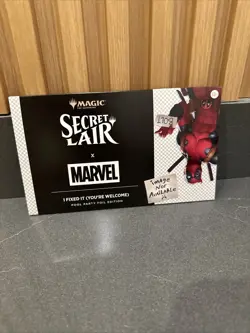 MTG Secret Lair x Marvel Deadpool I Fixed It Pool Party Foil - Image 1