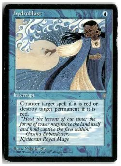 MTG Hydroblast - Ice Age Heavily Played English - Image 1