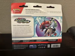 Pokemon Journey Together - Yanmega 3-Pack Booster Blister Factory Sealed - Image 2