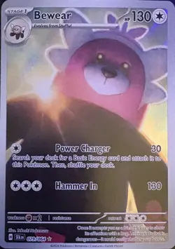 Pokemon Bewear Illustraion Rare 079/064 Shrouded Fable English NM - Image 1