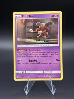 Pokemon Tcg Mr. Mime #11 Pokemon Detective Pikachu - Image 1