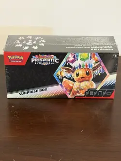 Pokemon Prismatic Evolutions Surprise Box New Sealed - Image 1