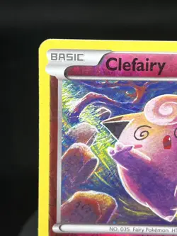 Pokemon TCG Clefairy 81/122 BREAKpoint Reverse Holo MP - Image 2