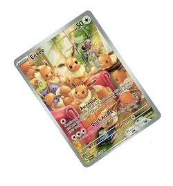 2024 Pokemon Twilight Masquerade EEVEE FULL ART HOLO 188/167! NM - Image 1