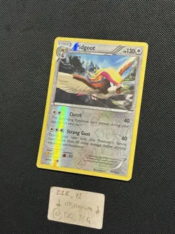 Pokemon XY Flashfire - Pidgeot - 77/106 - Reverse Holo Rare - MP - Image 4
