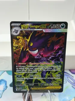 🔥 Mega Gengar ex 284/217 Secret Rare Full Art HOLO NM 🔥 | Pokemon - Image 3