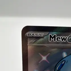 Pokemon Mew ex Basic Psychic SV Paldean Fates 216/091 Shiny Ultra Rare Holo EX - Image 2