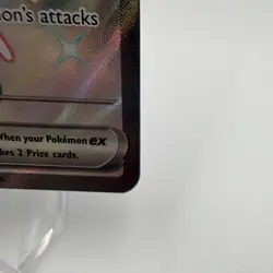 Pokemon Mew ex Basic Psychic SV Paldean Fates 216/091 Shiny Ultra Rare Holo EX - Image 4