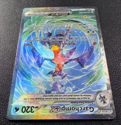 Pokemon Garchomp ex Special Illustration Rare SIR Full Art Holo 245/182 Paradox - Image 3